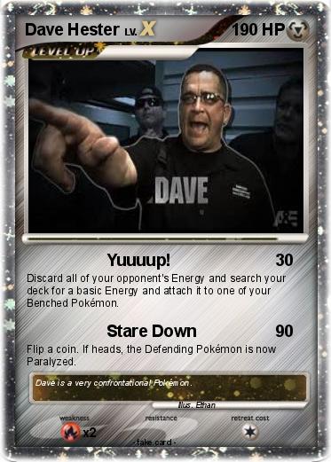 Pokemon Dave Hester