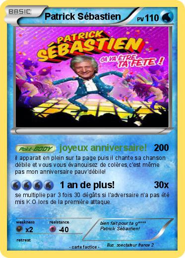 Pokemon Patrick Sébastien