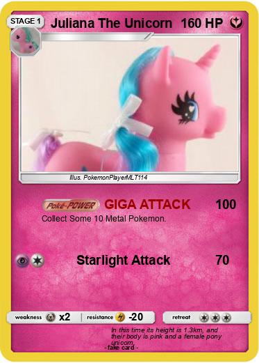 Pokemon Juliana The Unicorn