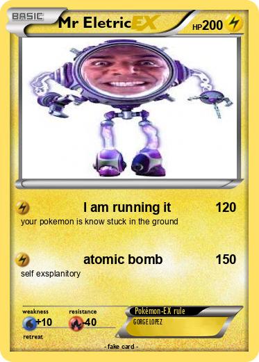 Pokemon Mr Eletric