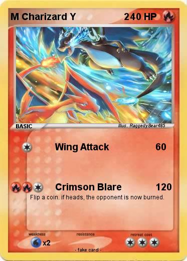 Pokemon M Charizard Y                   2