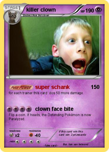 Pokemon killer clown