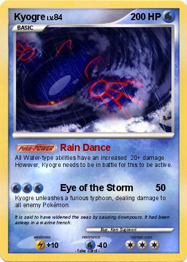 Pokemon Kyogre