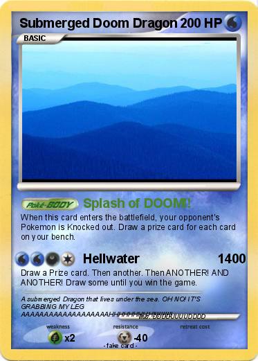 Pokemon Submerged Doom Dragon