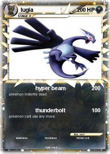 Pokemon lugia