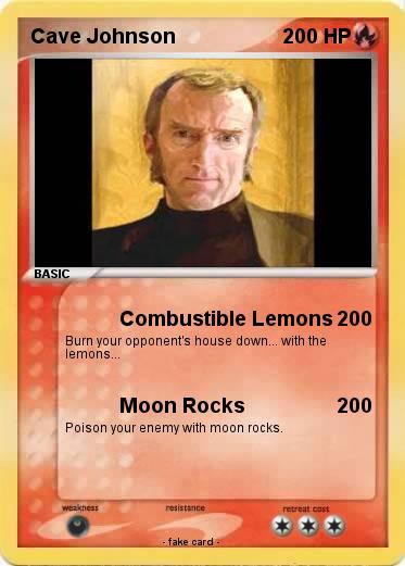 Pokemon Cave Johnson