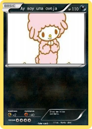 Pokemon Ay soy una oveja