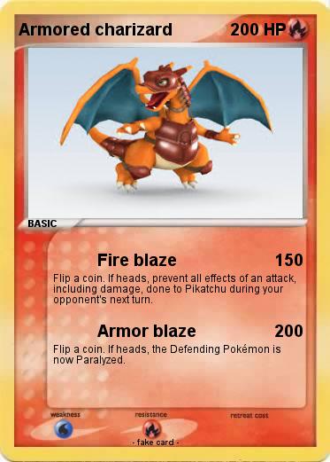 Pokemon Armored charizard