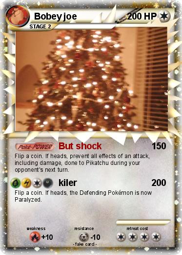 Pokemon Bobey joe