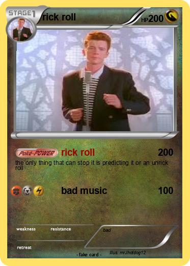 Pokemon rick roll