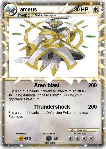 Pokemon arceus