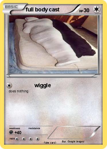 Pokemon full body cast