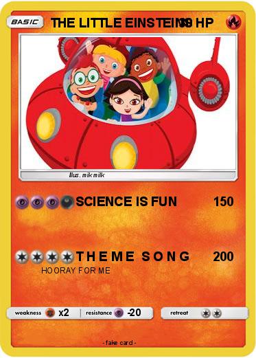 Pokemon THE LITTLE EINSTEINS