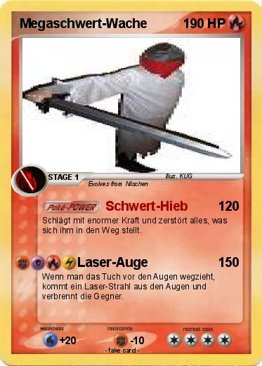 Pokemon Megaschwert-Wache