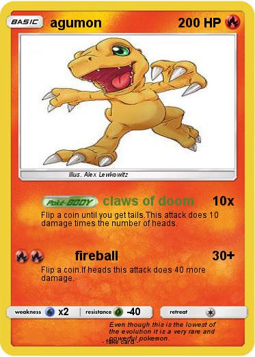 Pokemon agumon