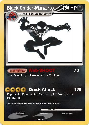 Pokemon Black Spider-Man