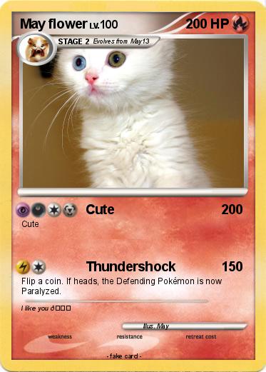 Pokemon May flower