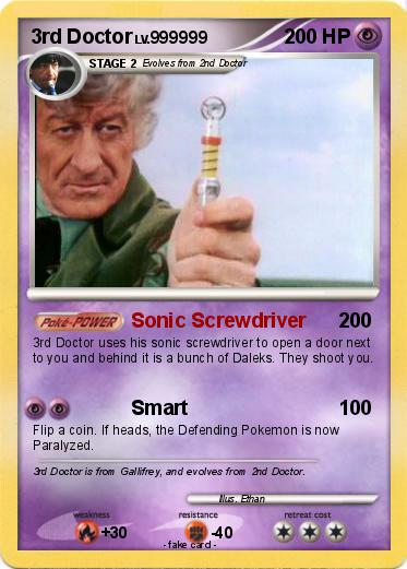 Pokemon 3rd Doctor