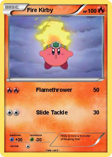 Pokemon Fire Kirby
