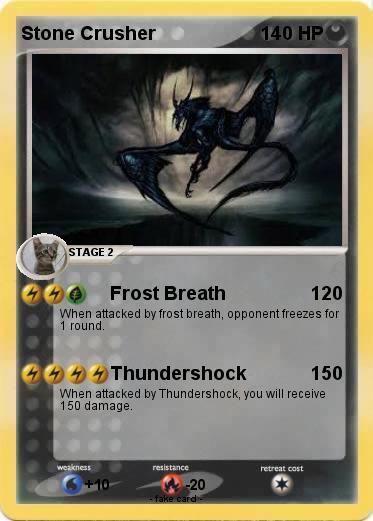 Pokemon Stone Crusher