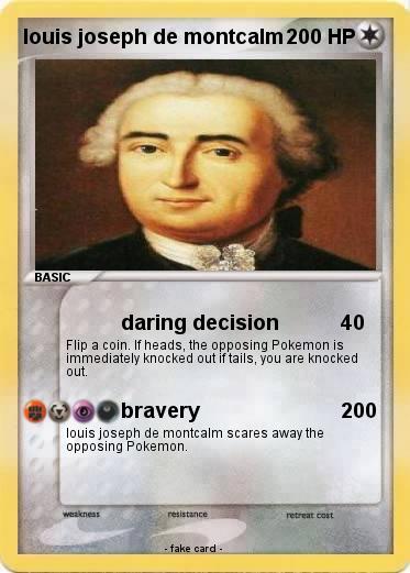 Pokemon louis joseph de montcalm