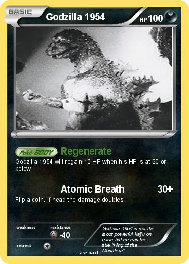 Pokemon Godzilla 1954