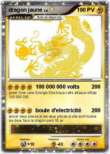 Pokemon dragon jaune