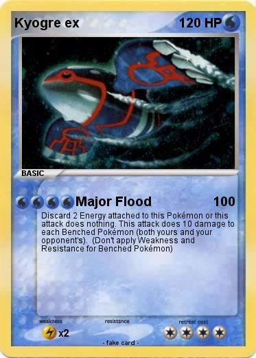 Pokemon Kyogre ex