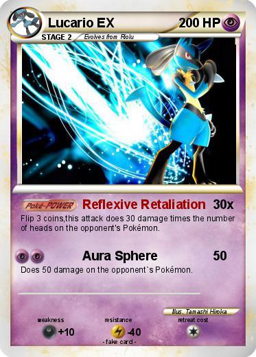 Pokemon Lucario EX