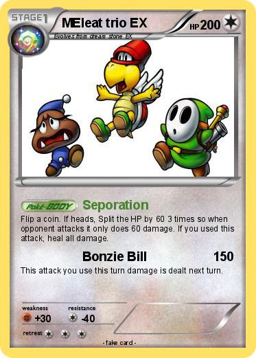 Pokemon MEleat trio EX