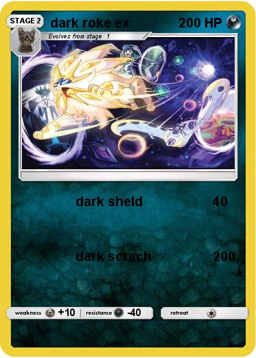 Pokemon dark roke ex