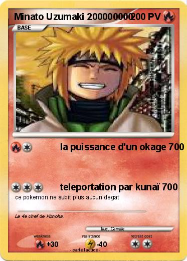 Pokemon Minato Uzumaki 200000000