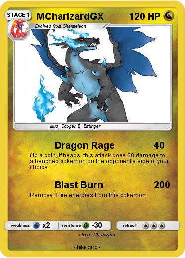 Pokemon MCharizardGX