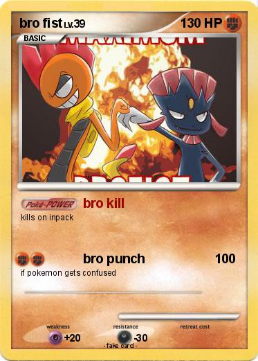 Pokemon bro fist