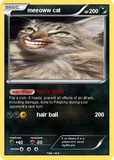 Pokemon meeoww cat
