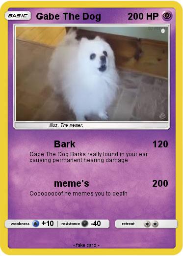 Pokemon Gabe The Dog