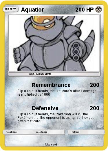 Pokemon Aquatior
