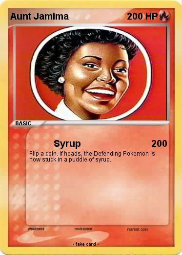 Pokemon Aunt Jamima