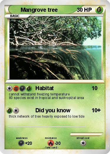 Pokemon Mangrove tree