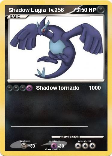 Pokemon Shadow Lugia  lv.256      73