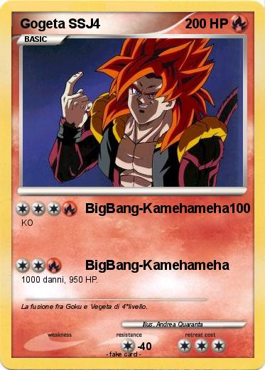 Pokemon Gogeta SSJ4