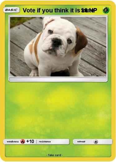 Pokemon Vote if you think it is cute