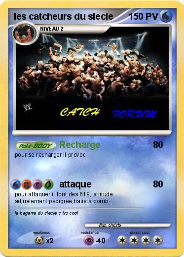 Pokemon les catcheurs du siecle