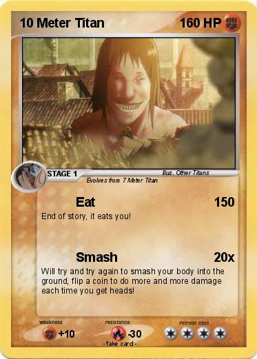 Pokemon 10 Meter Titan