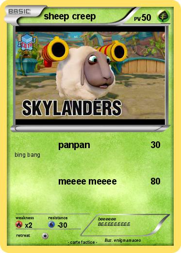 Pokemon sheep creep