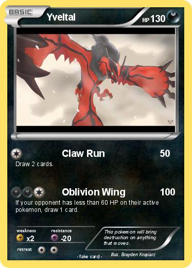 Pokemon Yveltal