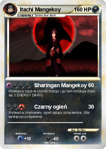Pokemon Itachi Mangekoy