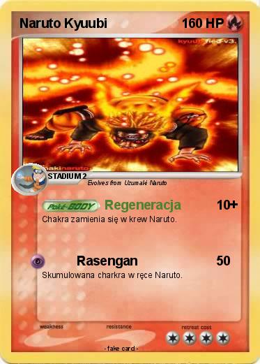 Pokemon Naruto Kyuubi