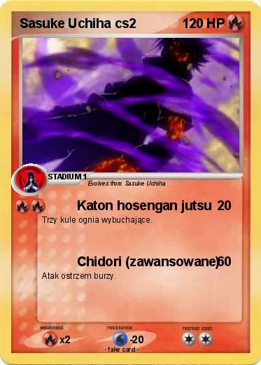 Pokemon Sasuke Uchiha cs2