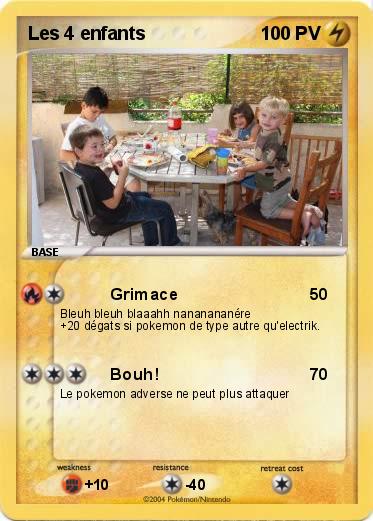 Pokemon Les 4 enfants